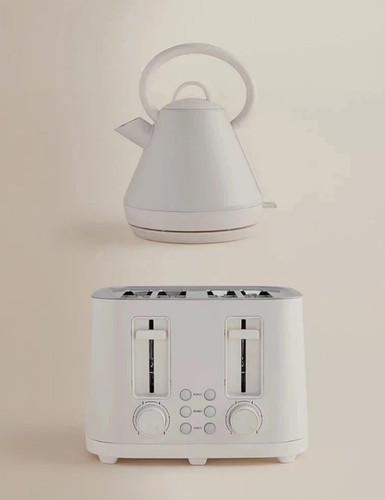 Cream pyramid style - style, kettle