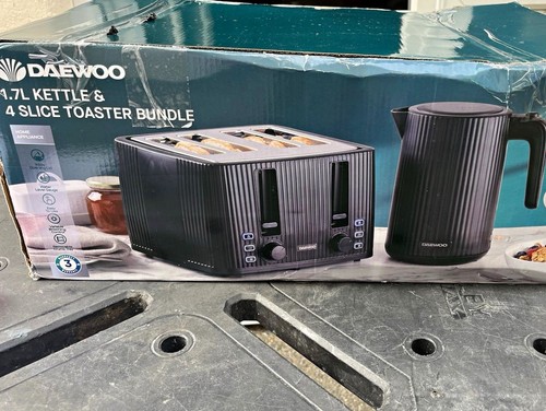 Daewoo kettle 4 slice - 1.7l, &