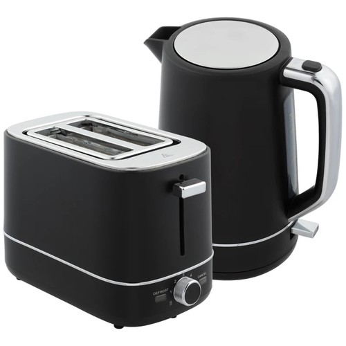 Homcom black kettle 2 - homcom, 2-slice