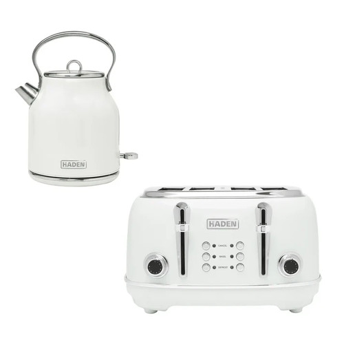 Haden heritage white kettle - haden,