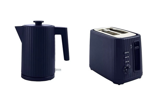 Navy blue ribbed fast boil - navy,