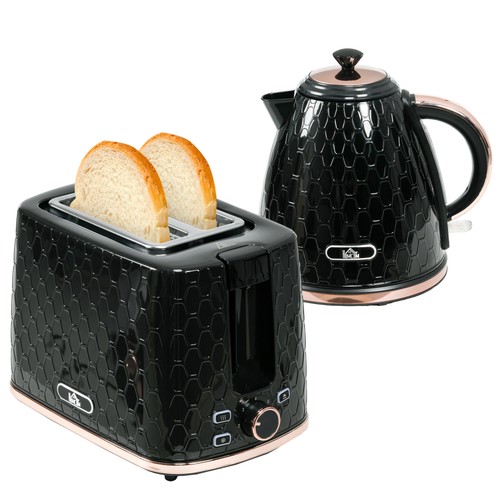 Homcom kettle and toaster set - homcom,