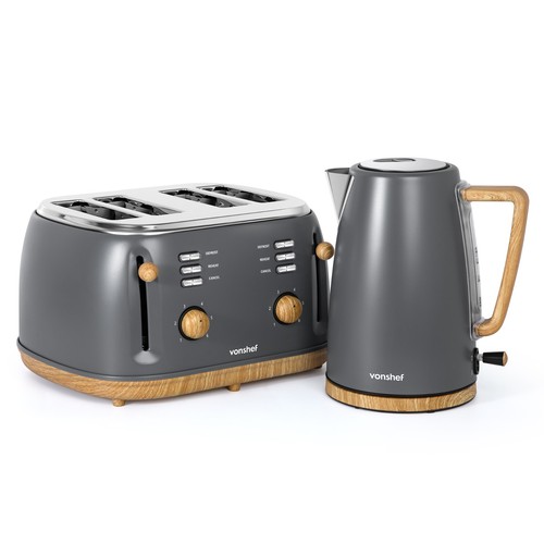 Vonshef kettle and toaster set - vonshef,