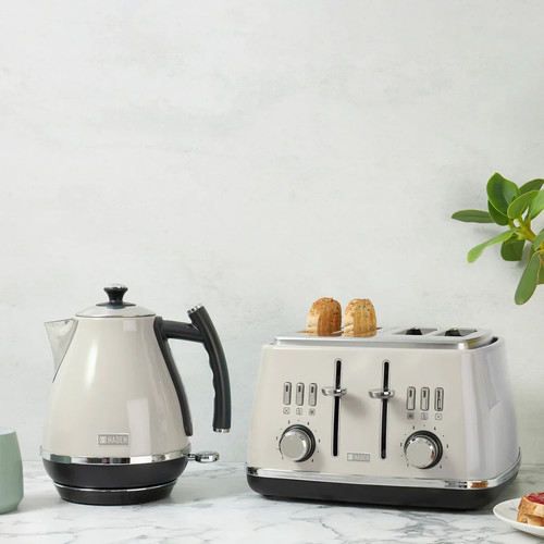 Haden putty beige kettle - kettle, 4